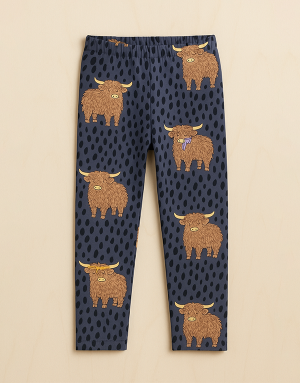 Long Sleeve Kids Sleepwear Bull - Image 2