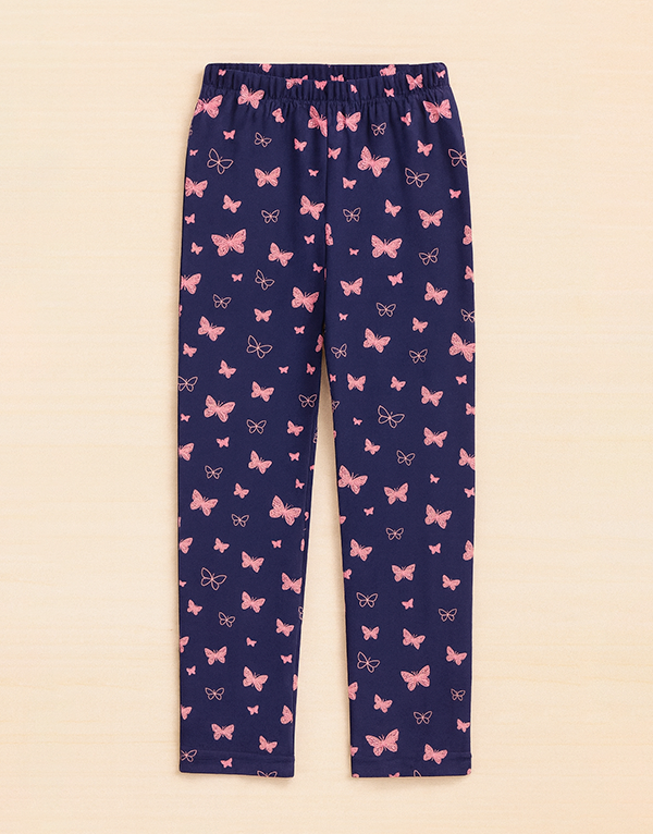 Long Sleeve Kids Sleepwear Butterfly - Image 3