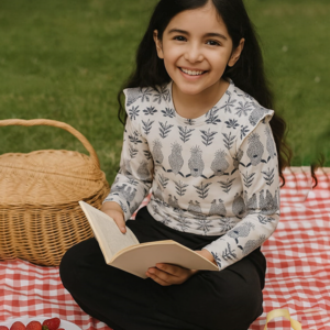 Girls' Long Sleeve T-Shirt Bull